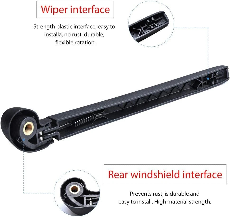 Rear Wiper Arm & Blade for Audi SQ5 Q5 (2009–2017)
