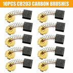 10X Carbon Brushes CB325 / 459 / 303 / 419 / 203 for Parts Tool