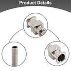 Pack of 5 Precision Dispensing Machine Needles, Stainless Steel