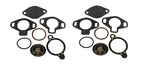 2 Pack Thermostat Kit for Mercruiser 350 454 502 MAG ALPHA BRAVO (807252T4)