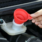 Collapsible Silicone Car Funnel for Oil - Space Saving Design