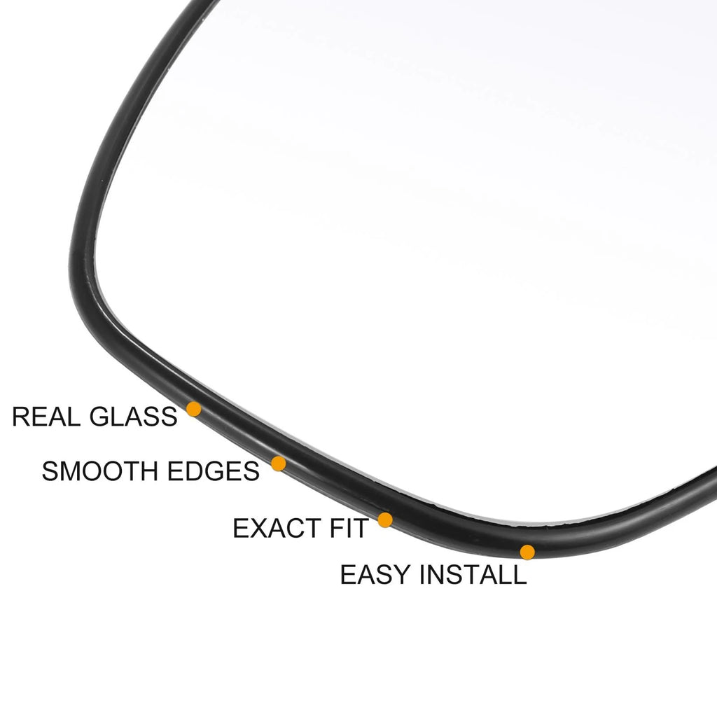 Left Side Mirror Glass with Backing Plate for Nissan Sentra (2020–2021)