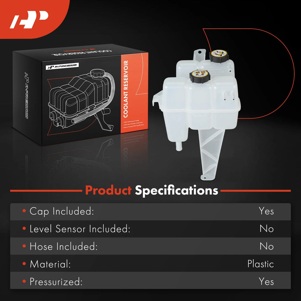 Coolant Reservoir with Cap for Ford Escape (2005-2012)