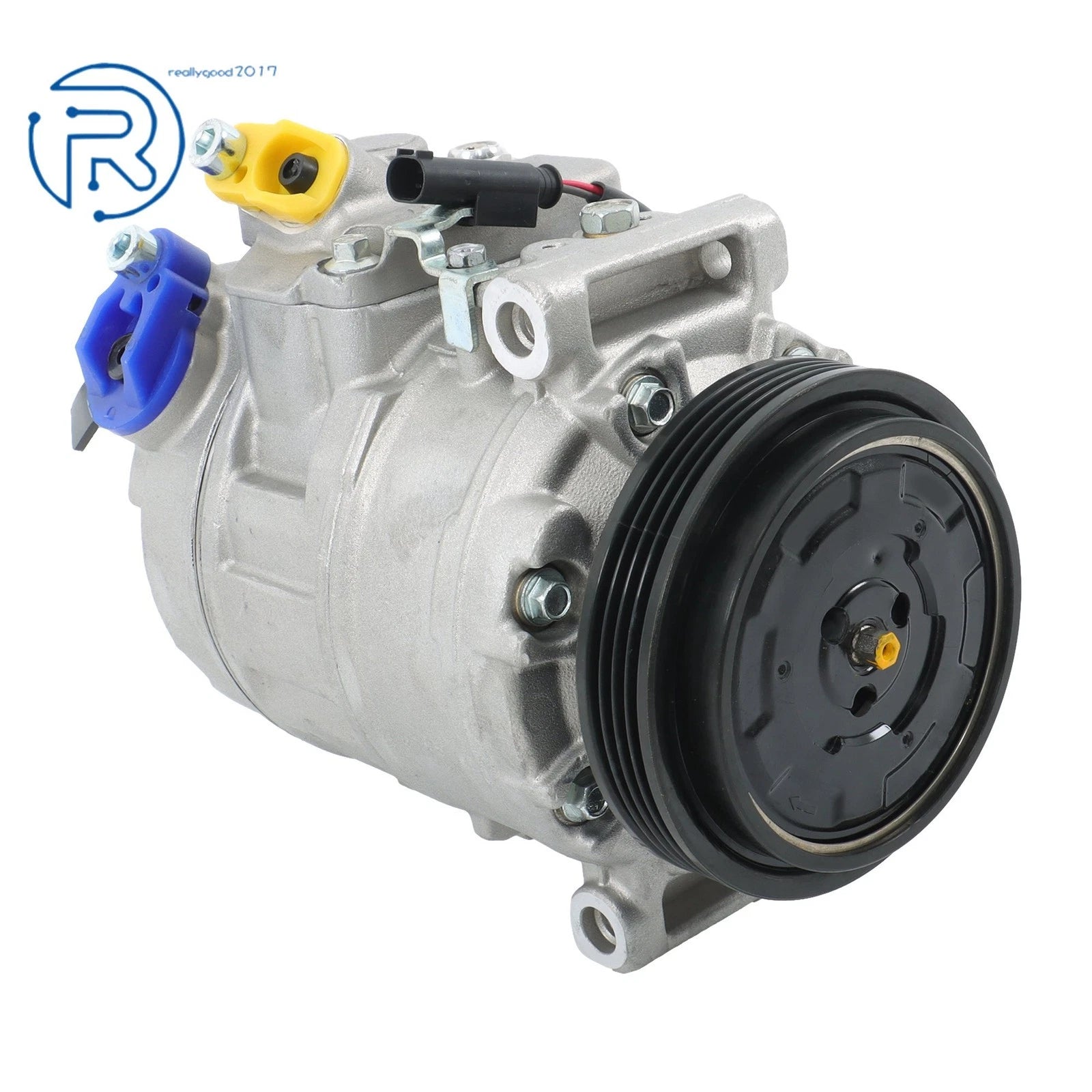 AC Compressor with Clutch for BMW 550i 645Ci 650i 750i (2006–2009) 6901781