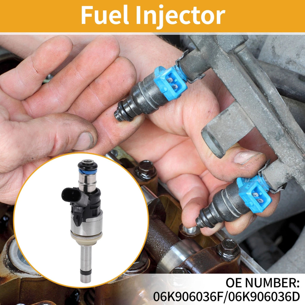 1 Pc Fuel Injector No.06K906036F/06K906036D for Audi A3 (2003–2008)