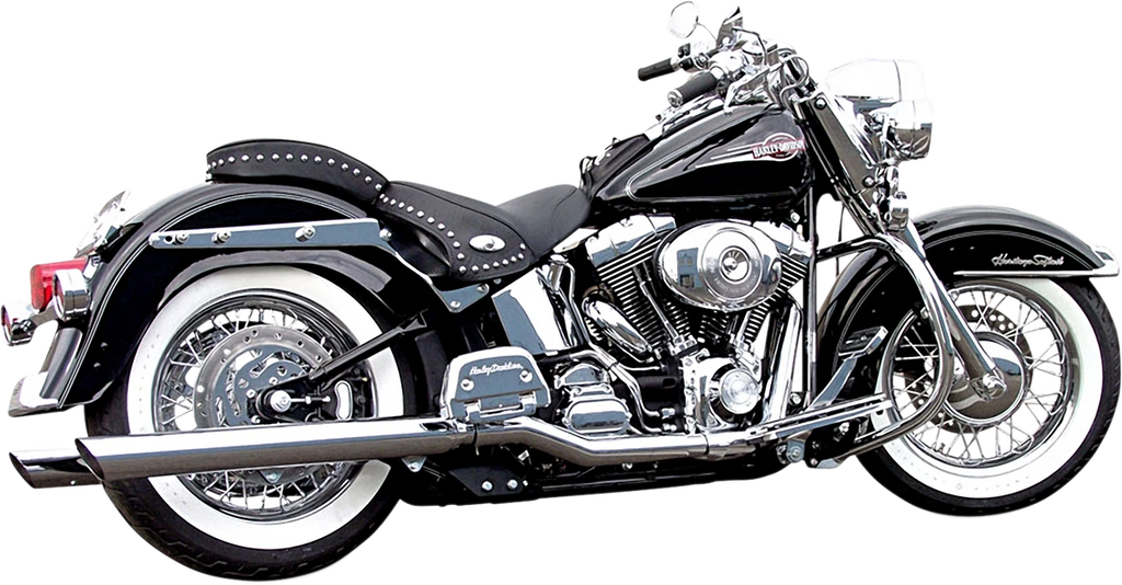 Bassani Exhaust Slip-On Mufflers for - Chrome 31117B