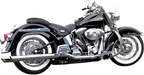 Bassani Exhaust Slip-On Mufflers for - Chrome 31117B