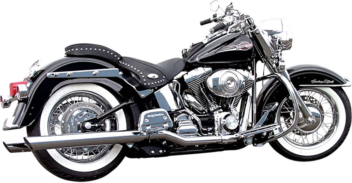 Bassani Exhaust Slip-On Mufflers for - Chrome 31117B