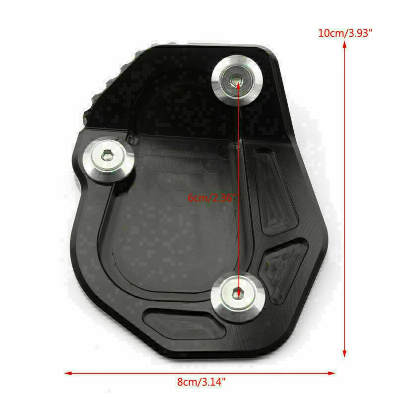 Kickstand Side Stand Enlarger Plate Pad for BMW R Nine T (2017)