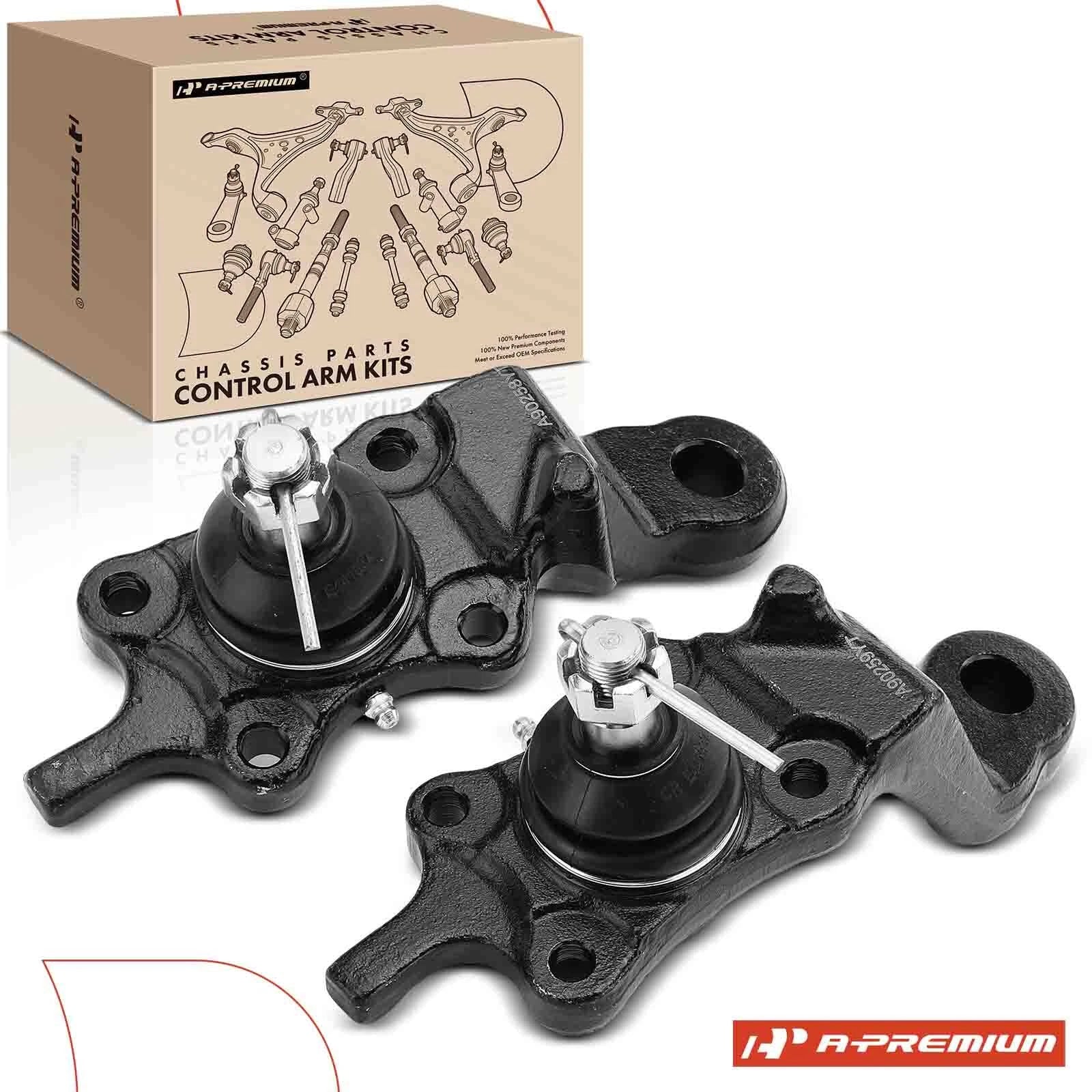 Front Lower Side Ball Joint Pair for Toyota Tacoma 1995-2004 Pickup (GAS)
