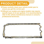 Car Transmission Filter Oil Pan Gasket for BMW 335i (2011-2015)