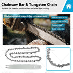 14'' Bar & Tungsten Chain Combo 3/8LP .043 50DL for Stihl 009 MS 210 C (1990–2023)
