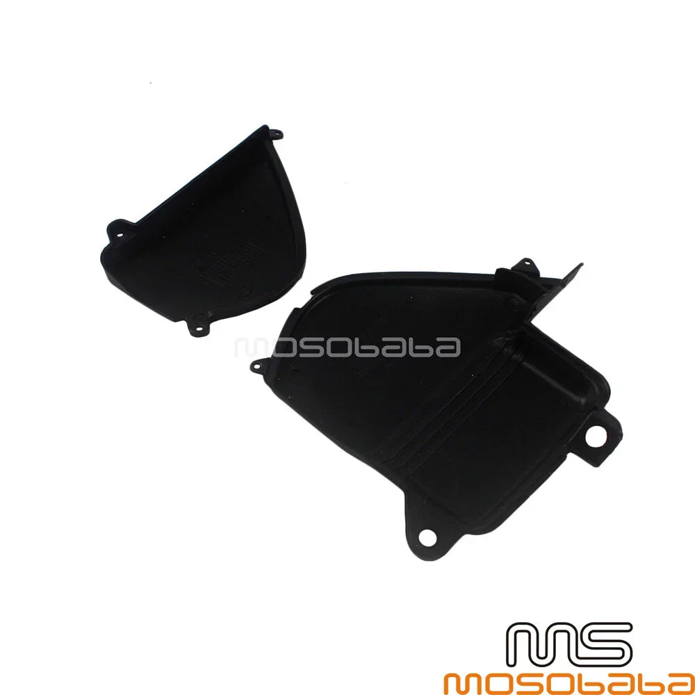 Black Motorcycle ABS Plastic Battery Box Side Covers for Honda CRF230F (15-19)
