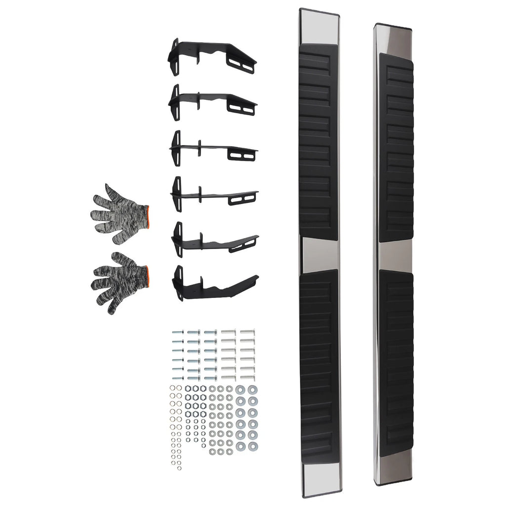 Running Board for Dodge Ram 1500 (2009–2018) Quad Cab Stainless Steel