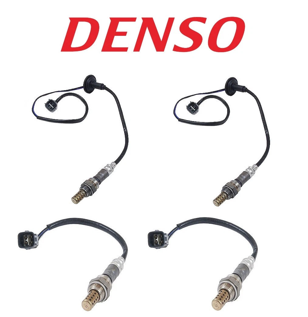 Set of 2 Oxygen Sensors for Lexus LS400 4.0L V8 (1998–2000) Denso