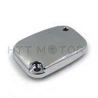 Chrome Front Brake Fluid Reservoir Cap for Harley Touring/Trike (2008–2013)