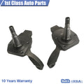 2X 2-1/2" Drop Spindles for VW Bug (1966–1976) - Ball Joint, Drum Brakes, 22-2859