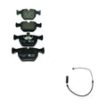 Hella Front Low-Met Disc Brake Pad w/Sensor for BMW E38 740i 740iL (1995–2001)