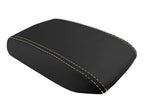 Leather Console Lid Armrest Cover for Toyota Camry (1997–2001) Beige Stitch