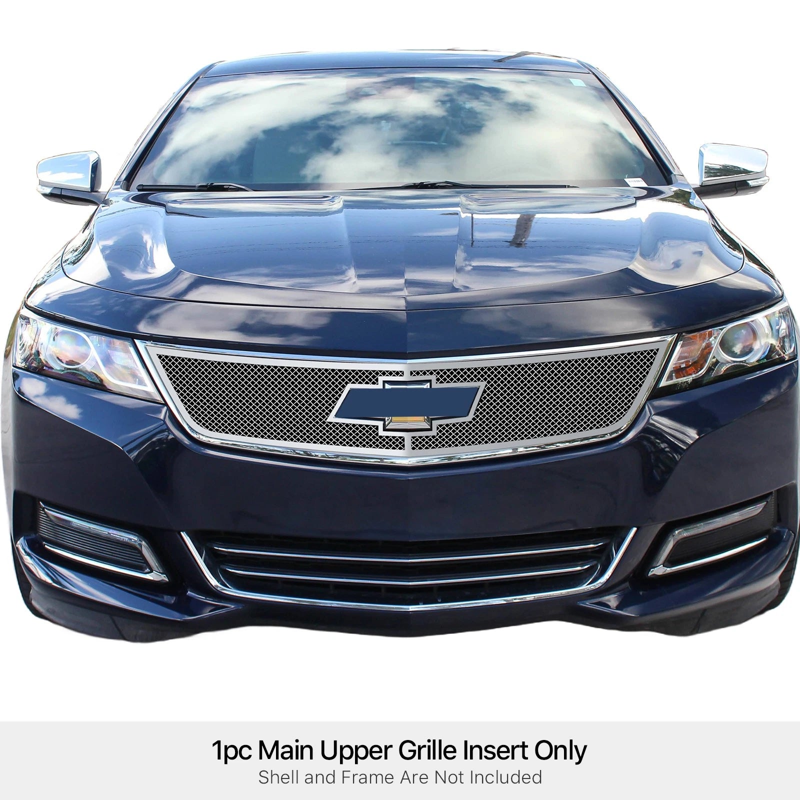 Stainless Steel Chrome Mesh Grille Insert for Chevy Impala (2014-2020)
