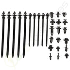 Set of 16 Car Retainer Clips Fasteners for Most Vehicles (Universal)