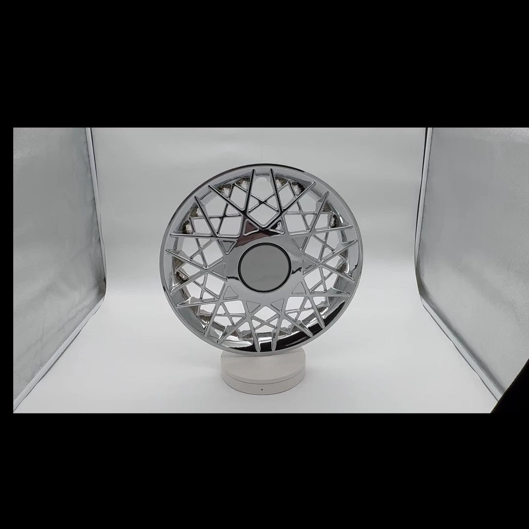 Wheel Covers Rim Hub Caps Chrome Spoke Front for Ford Crown Victoria (1998–2002)