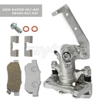 Rear Brake Caliper Left w/Ceramic Pads for Honda MUV700 Big Red (2009–2013)