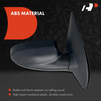 Passenger Power Mirror Manual Fold Heated for Chevy Aveo (2004-2008)