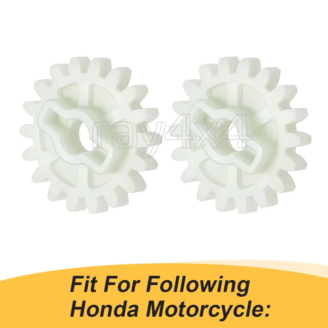 2X Oil Pump Driven Gear 15133-KRN-670 for Honda CRF250R (2004–2009), CRF250X (2004–2017)