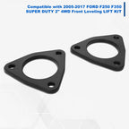 2" Strut Top Mount Lift Kit Spacers for Ford F250 F350 F450 SD (2005–2022)