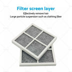 4X Air Filter for LG Refrigerator (LT120F ADQ73214404 ADQ73334008)
