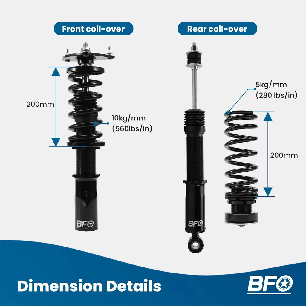 Adjustable Coilovers for Scion xB (2004–2006)