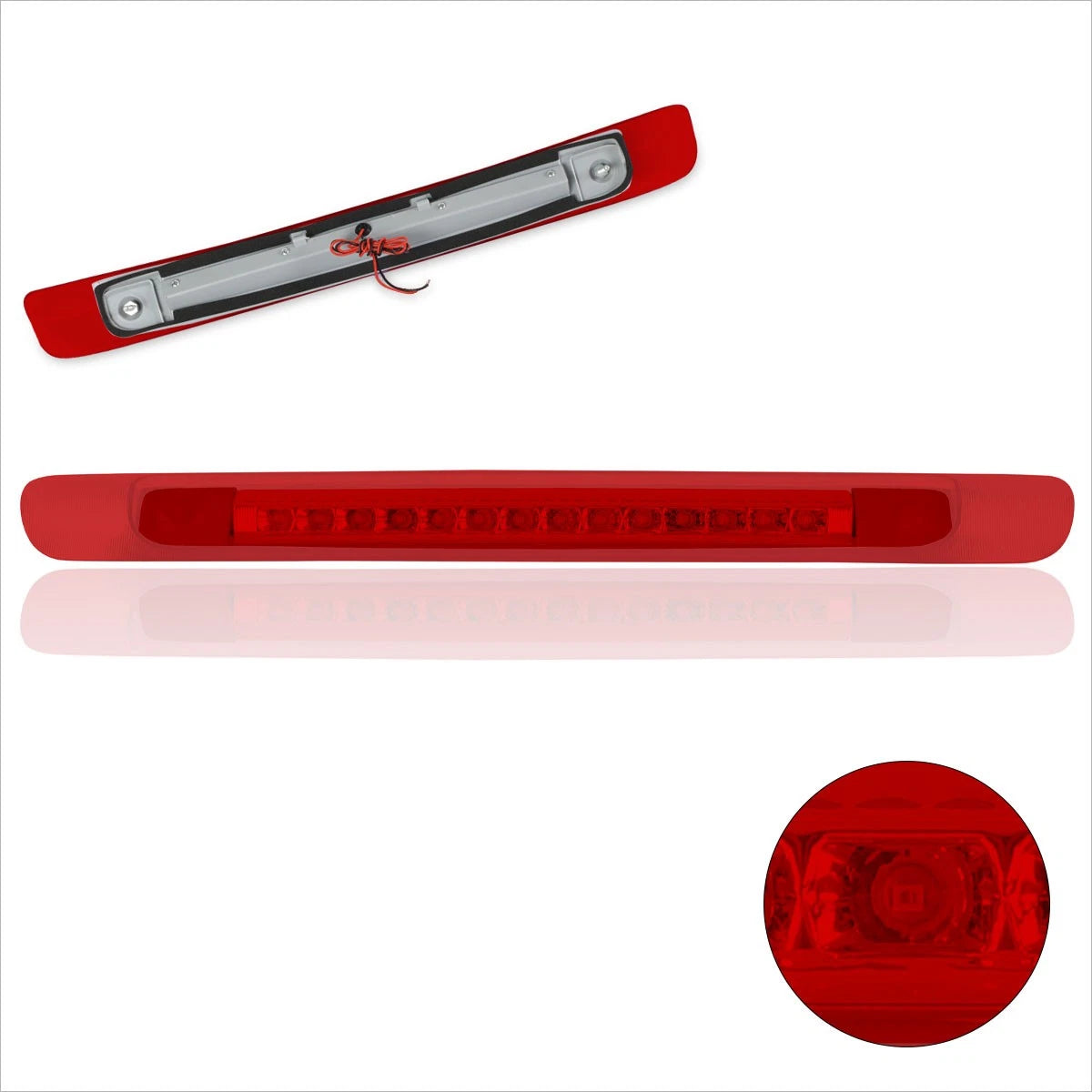 Full LED Third Tail Brake Light for Land Cruiser (1998–2007)