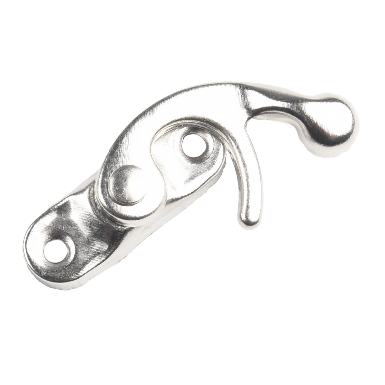 Lock Buckle Replacement for (3mm Hole Diameter, Curved, Gold/Bronze/Silver)