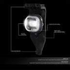 Projector LED Fog Lights for Ford F250-F550 Super Duty (2005–2007)