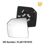 Heated Rearview Mirror Glass for Ford F-150 (76253TEAT01)