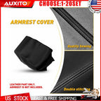 Black Leather Console Lid Cover for Toyota 4Runner (2010–2023)