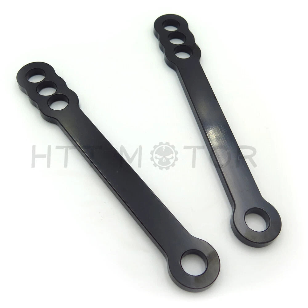 Lowering Links for Suzuki GSXR 1300 Hayabusa (1999–2012) GSX1300R Black Silver