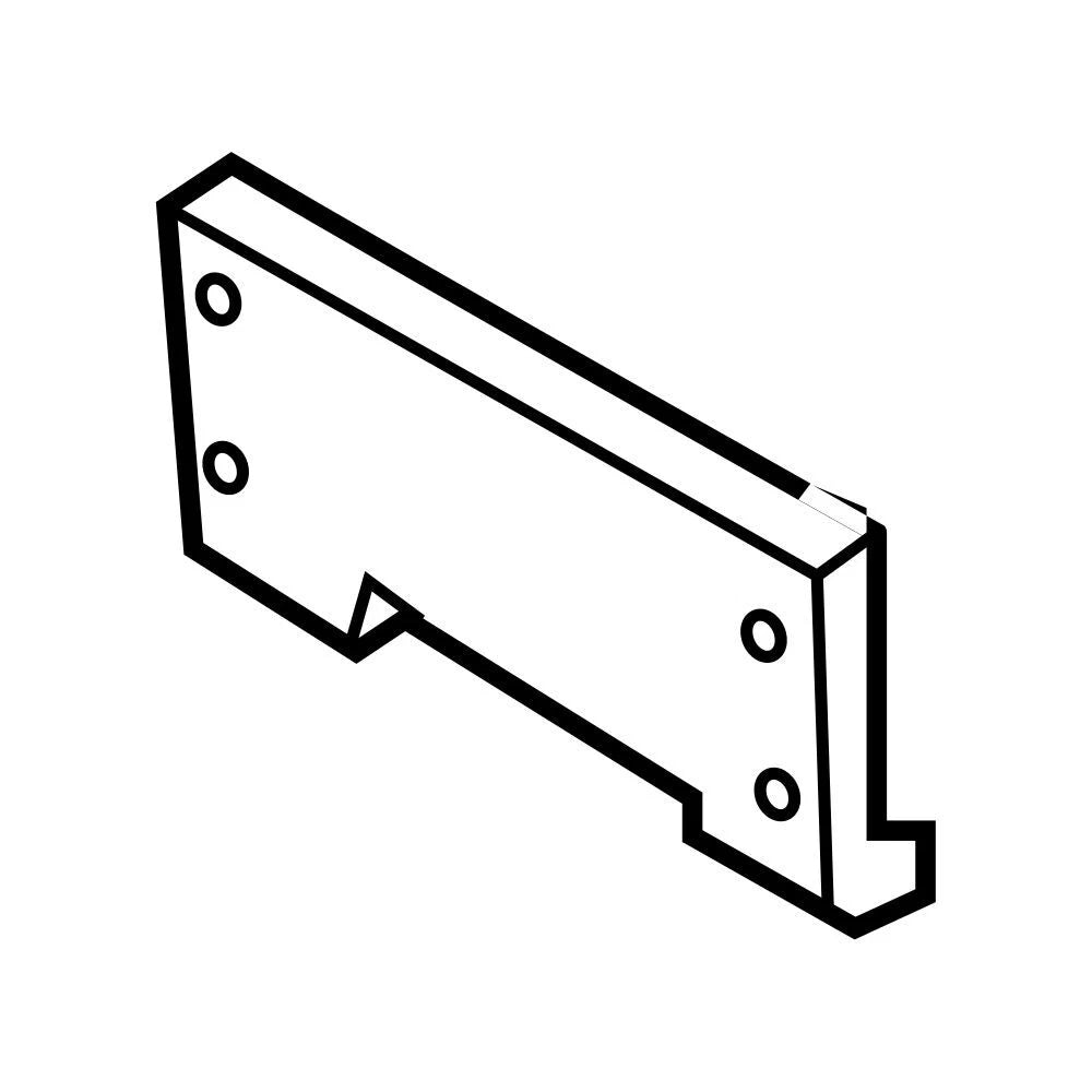 Front License Plate Bracket for BMW X3 X4 (2022–2022)