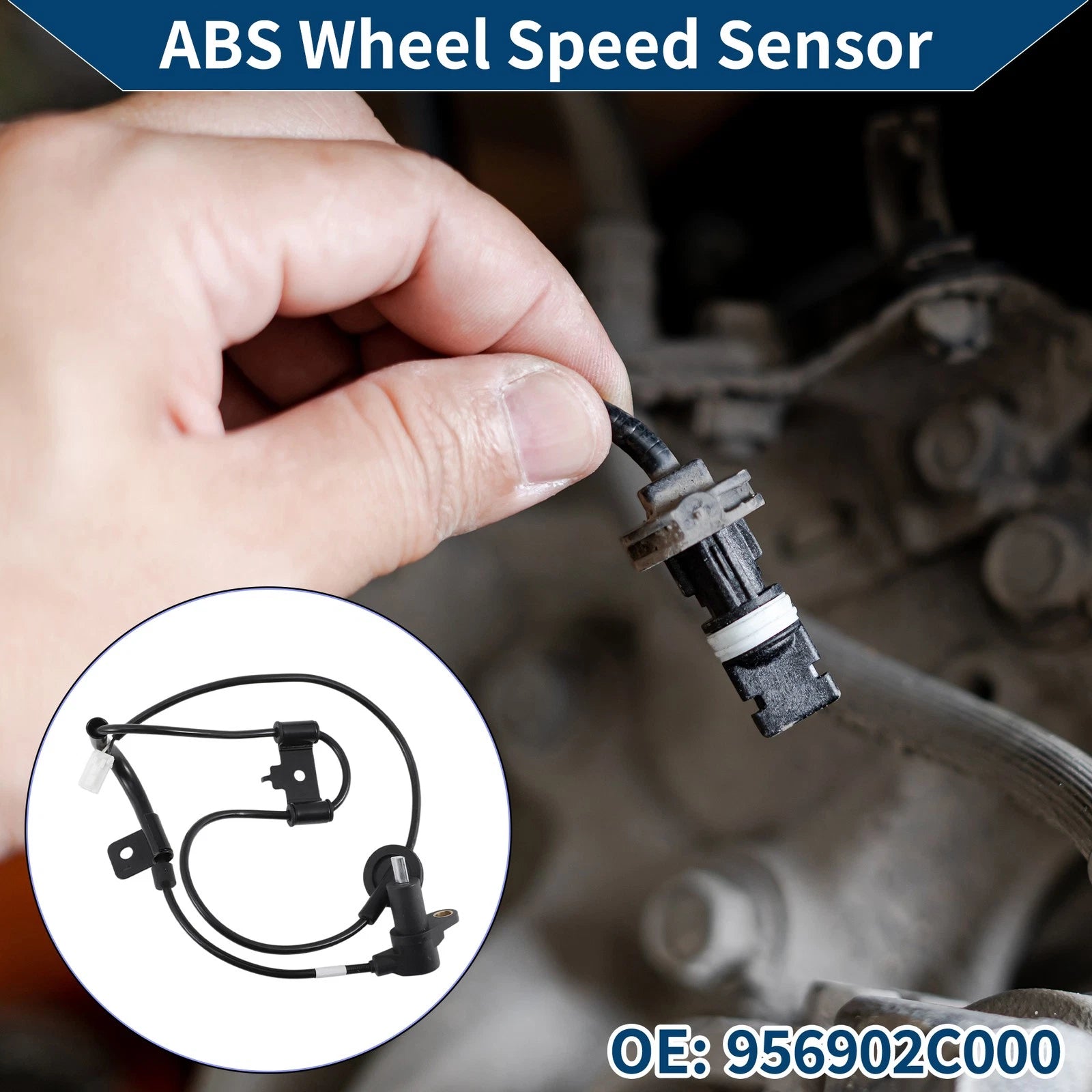 ABS Wheel Speed Sensor No. 956902C000 for Hyundai Tiburon (2003–2004)