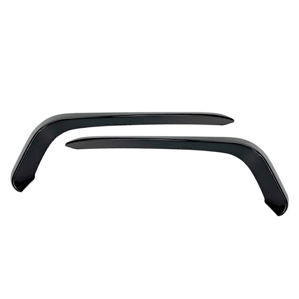 ABS Black Front Fog Light Lamp Strip Trim for VW Passat Variant (2017–2018)