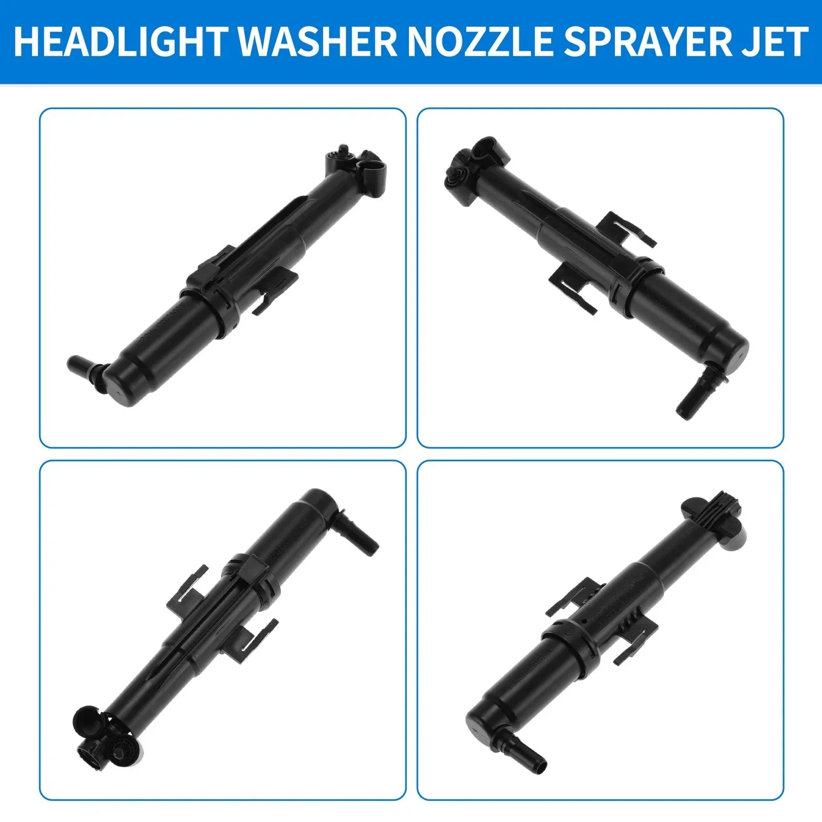 Left Passenger Side Headlight Washer Nozzle for BMW X3 Sport