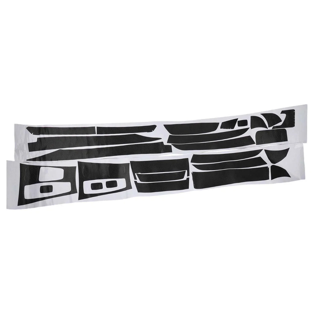 3D Carbon Fiber Pattern Interior DIY Trim Decals for BMW X5 (2007���2013)