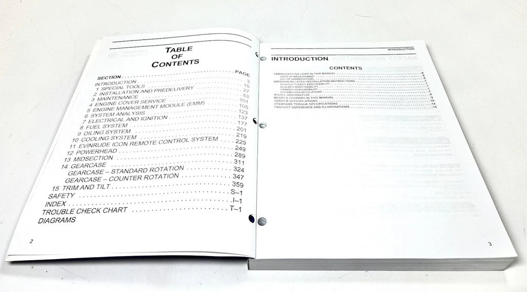 Evinrude 5008154 Service Manual for E-TEC 200HP 225HP 250HP 300HP (2010)