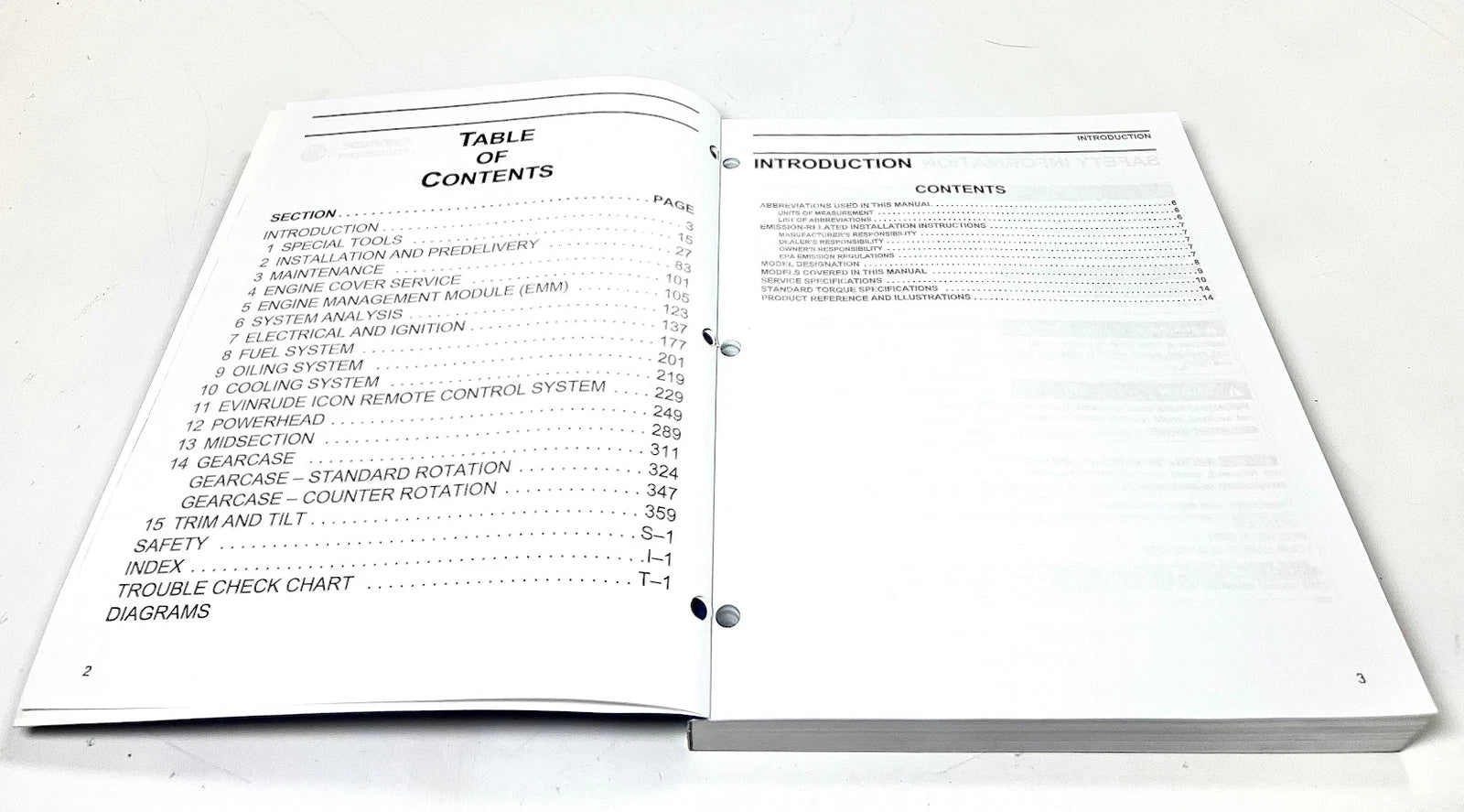 Evinrude 5008154 Service Manual for E-TEC 200HP 225HP 250HP 300HP (2010)