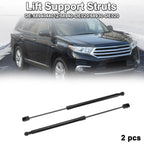 Set of 2 Rear Glass Window Lift Supports Struts for Toyota Highlander (2008–2013)