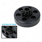 Centrifugal Clutch 3/4" Bore 10 Tooth W/ #420 Chain for Go Kart (6.5HP)