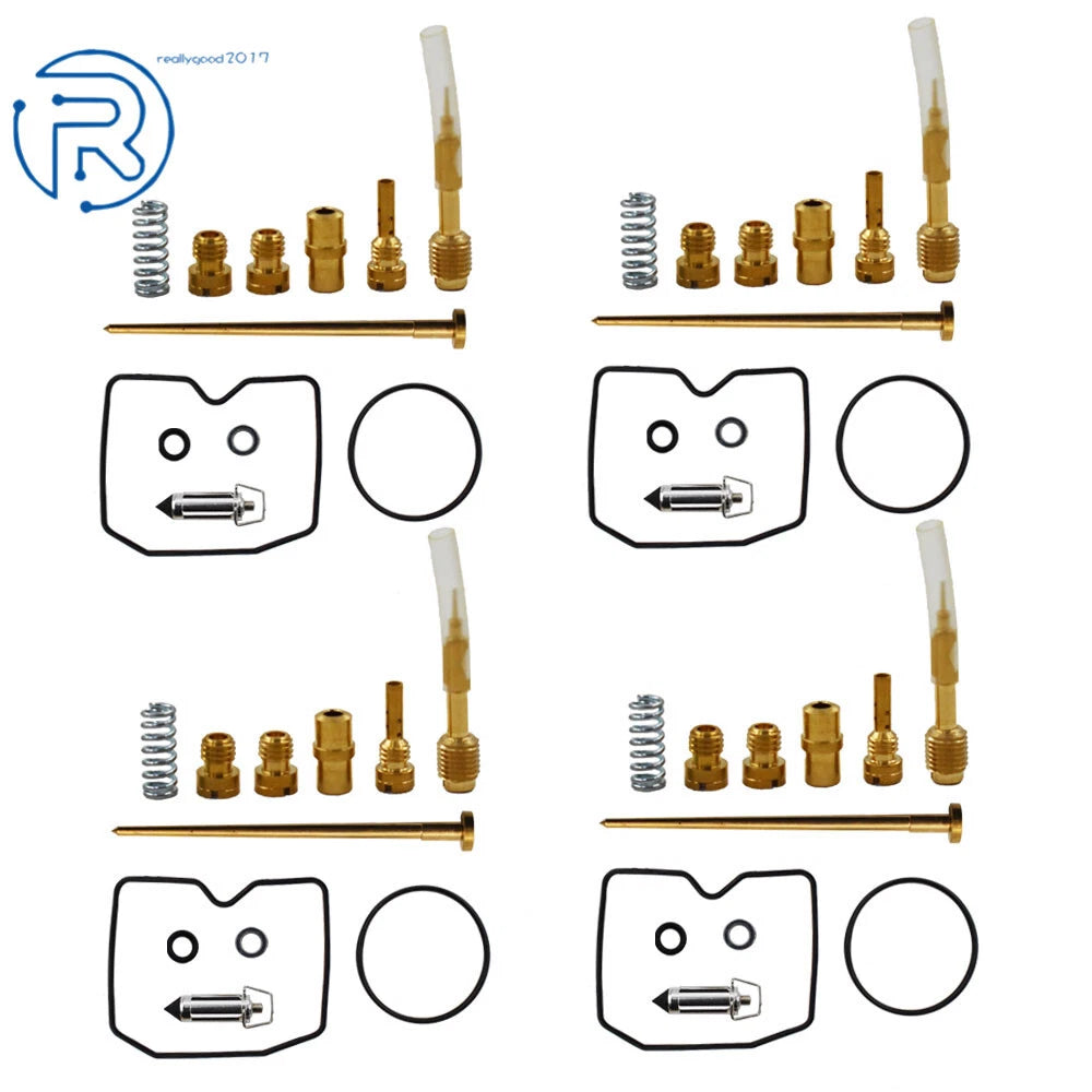 Set of 4 Carburetor Repair Kits for Suzuki GSF600S Bandit (1996–2003) 18-2639