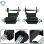 Rear Leaf Spring Hanger Bracket Shackle Kit for Chevy Silverado 1500 (1999–2013)