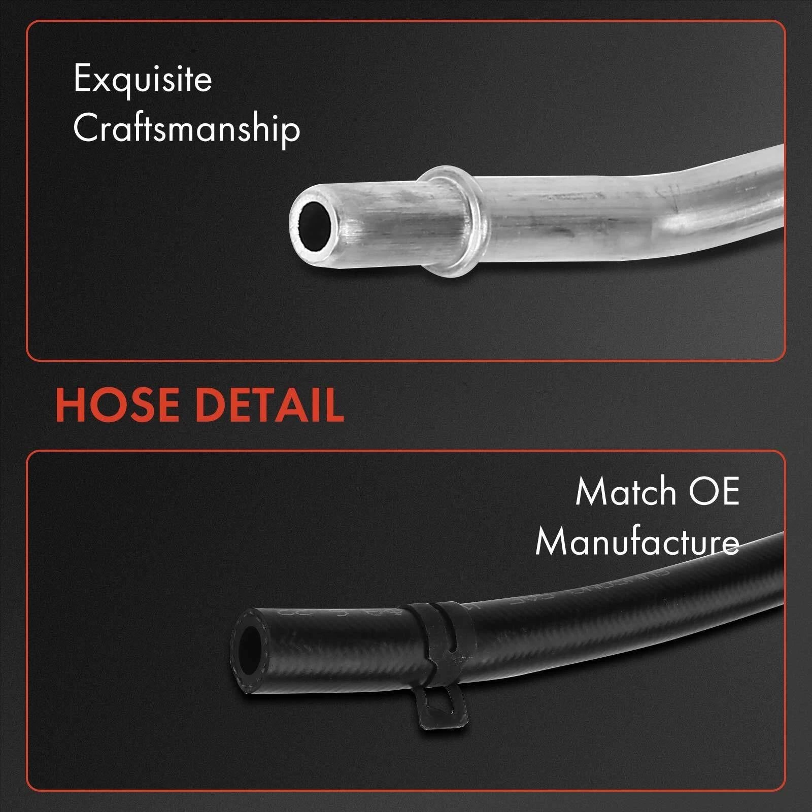 3X Power Steering Return Line Hose Assembly for Ford Focus (2006)